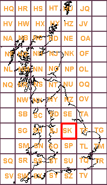map of Britain