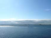 Bamburgh Castle from Inner Farne